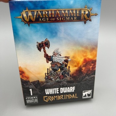 Grombrindal the White Dwarf Age of Sigmar Warhammer Fantasy - NiB (x1)