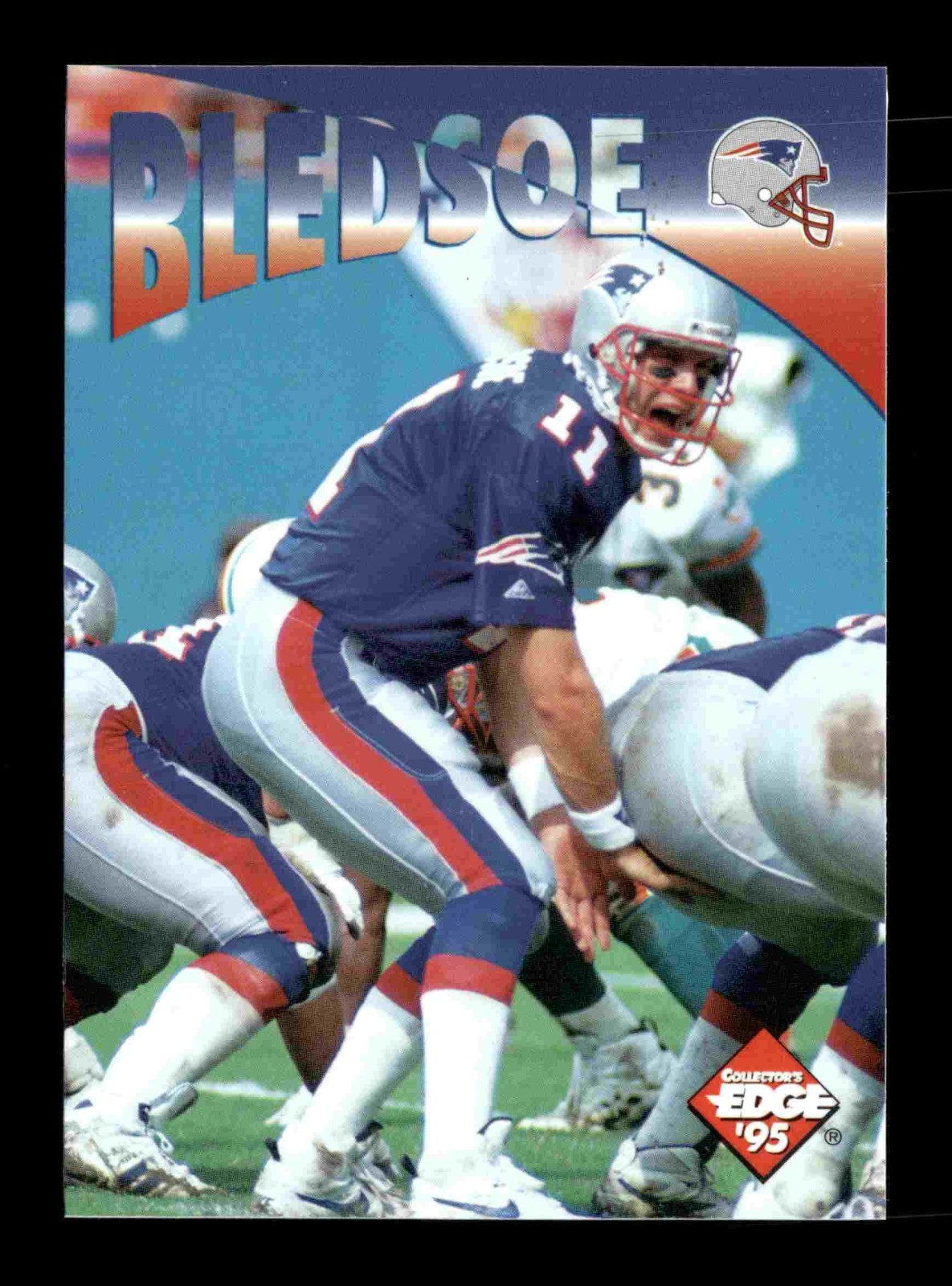 1995 Collector's Edge Instant Replay #22 - Drew Bledsoe
