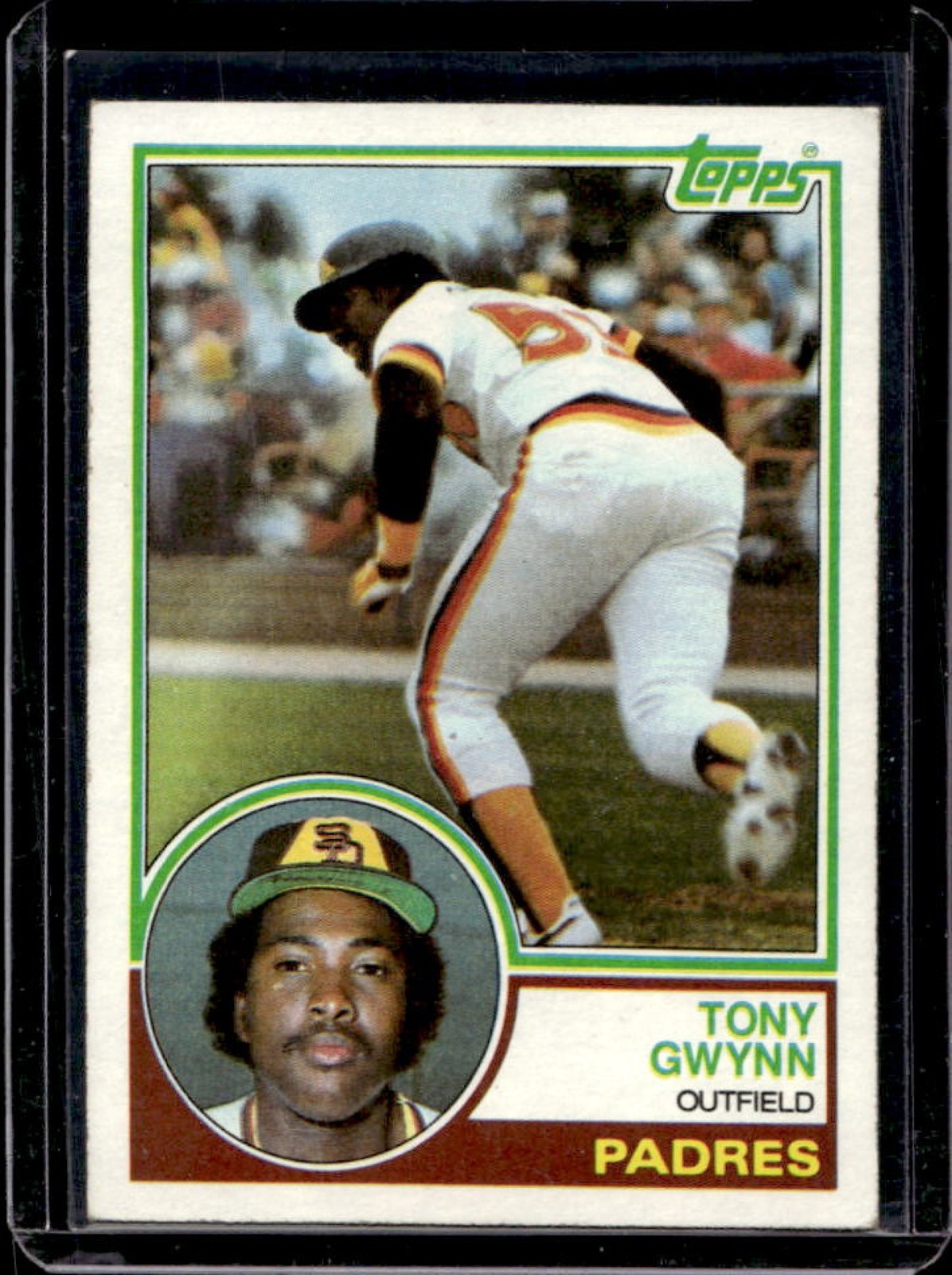 1983 Topps Tony Gwynn Rookie UER RC #482 Padres