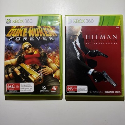 Duke Nukem Forever & Hitman Absolution Xbox 360 PAL VGC