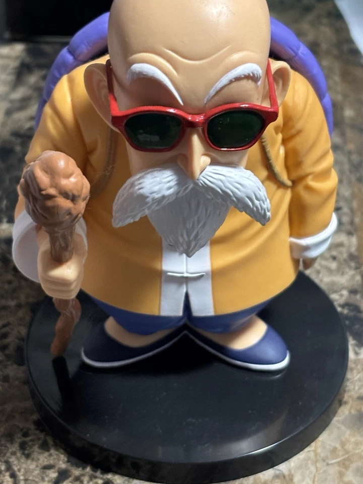 Master Roshi Dragon Ball Estatua Banpresto Kamesennin Con Gafas de Sol Foto 4 de 4