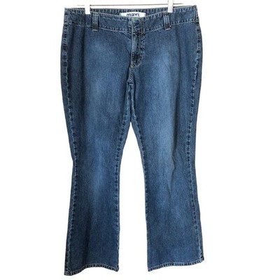 Mavi 534 Shannon Pant W/Wide Leg  Belt Loops Light wash blue Jeans Women  32/30