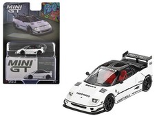 Mazda AZ 1 Liberty Walk LB40 RHD White 1/64 2024 Tokyo Auto Salon by Mini GT