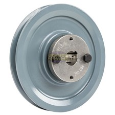 Cast Iron 5 Single Groove Pulley Belt B Secti...