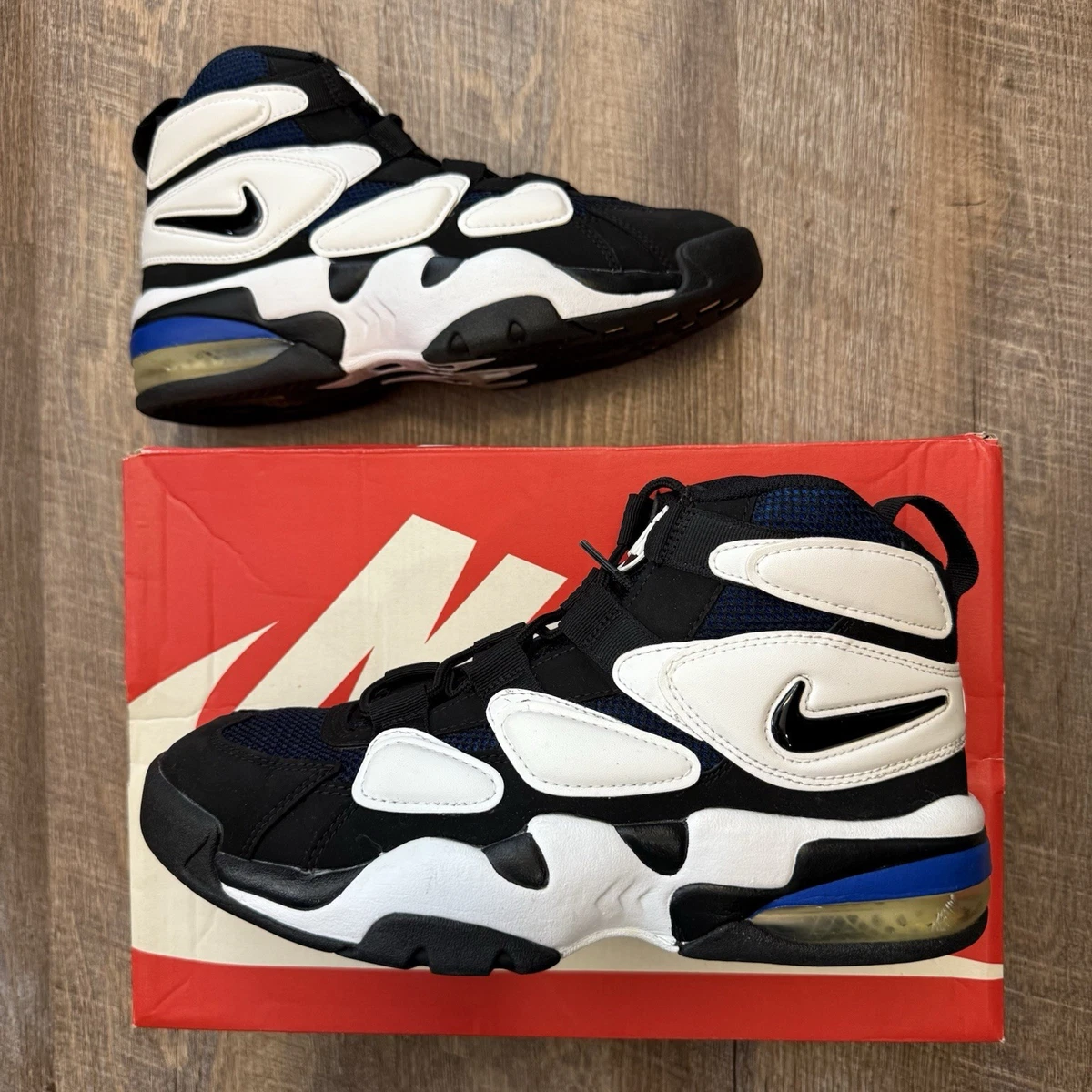 Nike Air Max Uptempo 2 Blue for Sale | Authenticity Guaranteed | eBay