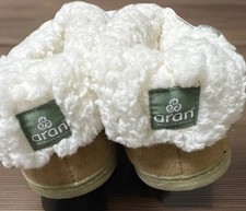 Aran Woolley Mills Slippers Size 7