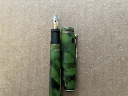 Vintage WEAREVER Marbled Mechanical Pencil / Fountain Pen Supreme #4 - Picture 7 of 10