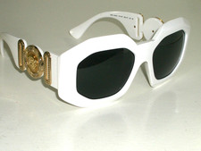 GIANNI VERSACE MOD.4424U 314/87 56 18 THICK WHITE BLUE TONE LENS SUNGLASSES