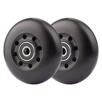 2-Pack 76mm PU Caster Board Replacement Wheel Set 90A Compatible with Razor R...