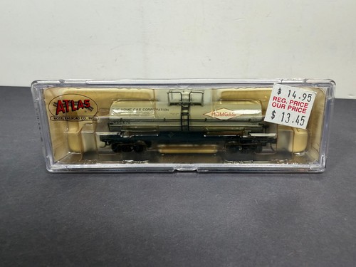 Atlas Spur N Train 43711 Kesselwagen HOMGAS NORTH MONSON MA HGCX 70 | Zustand: New