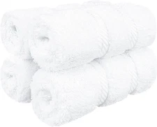American Soft Linen Luxury Washcloths for Bathroom