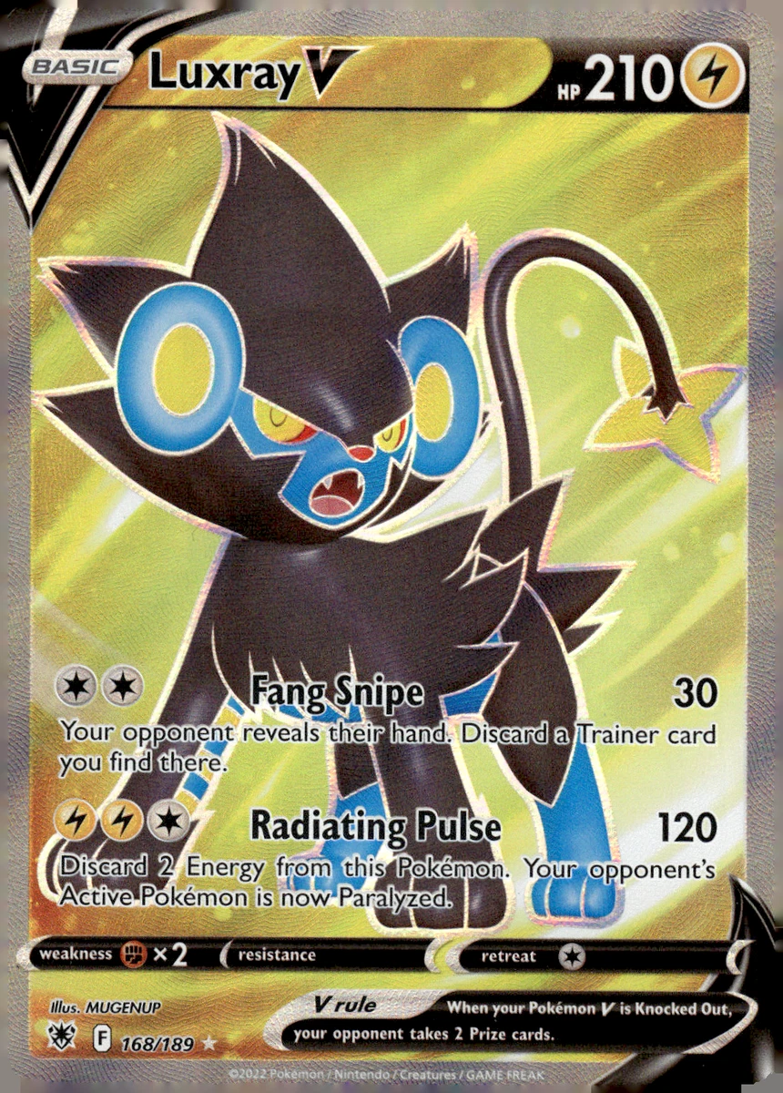Luxray V Pokémon TCG Cards for sale | eBay