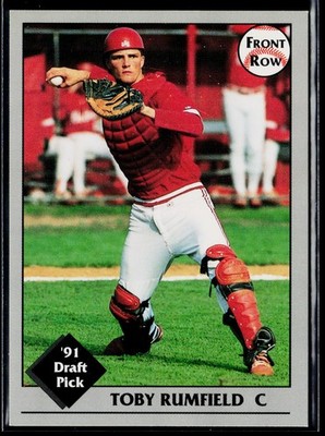 1991 Front Row Draft Picks Promos #NNO Toby Rumfield Belton (TX) Tigers