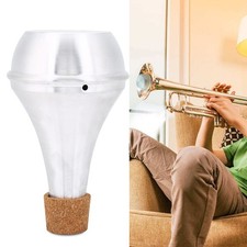 Aluminum Alloy & Cork Practice Trumpet Mute Brasses Musical Instrument Part SG