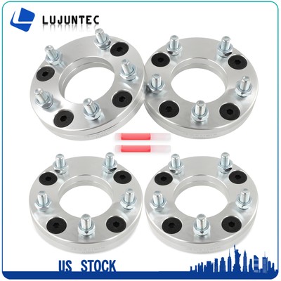 (4) 4x4.5 to 5x4.5 1'' Wheel Adapters M12X1.25 For Nissan Versa 2007 2008-2012