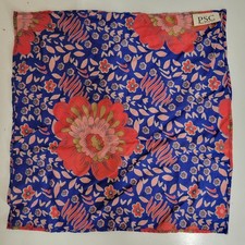 PSC The Marianna Floral Pocket Square Handkerchief 11" Purple Pink Red