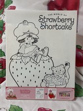Strawberry Shortcake Character DIY Canvas Activity With Paint/Brush