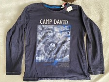 Camp David Langarm Shirt | Gr. 140| dunkelblau