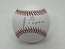 J.T. Realmuto Autographed ROMLB Rawlings Baseball Phillies w/ Ring The Bell !