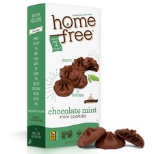 Chocolate Mint Mini Cookies, Gluten Free, Nut Free, Vegan, School Safe, and A...