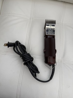 Oster Classic 76 Heavy Duty Detachable Blade Barber Clipper Burgundy Made USA