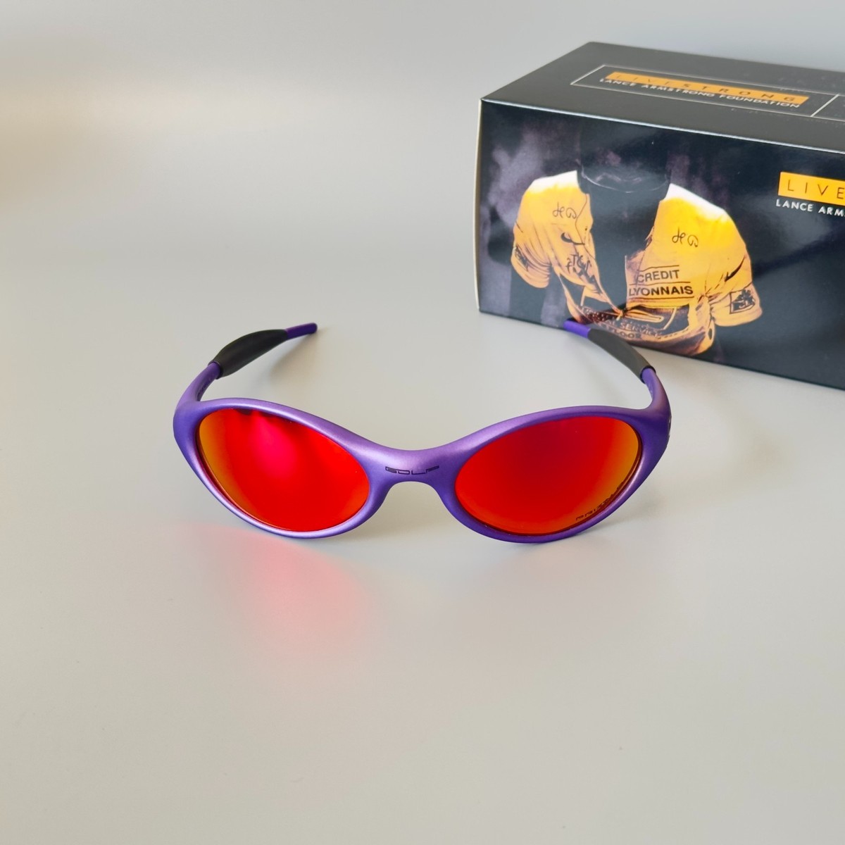 Oakley Minute 1.0 Prizm Ruby Matte Purple Frame Fiery Red
