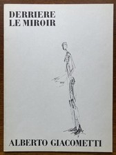 Revue Derrière le Miroir DLM n° 98 de 1957 (2° éd) Giacometti 3 lithographies