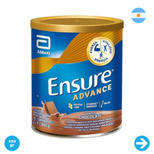 Suplemento Abbott Ensure Advance sabor Chocolate de 400 g - Polvo