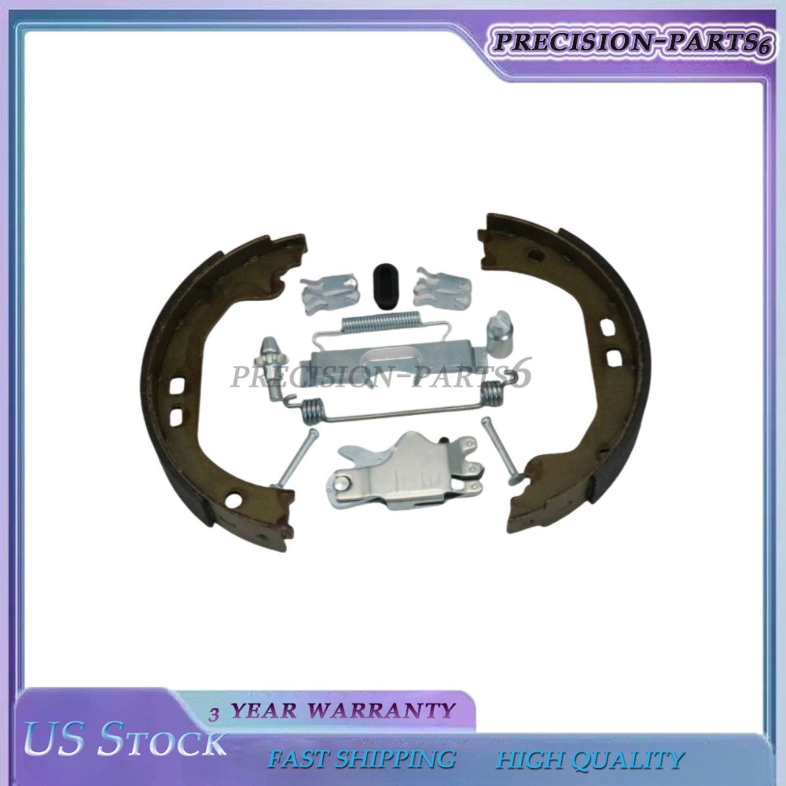 Parking Brake Shoes & Accessory Fastener Kits Fit Maserati Ghibli Quattroporte/