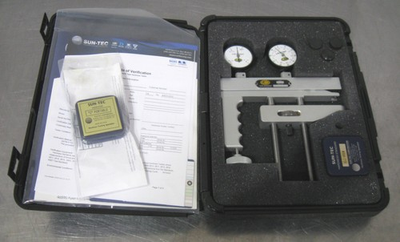 #ad #ad C201087 Sun Tec Clark CPT Portable Rockwell Hardness Tester w Case Accessories $2000.00