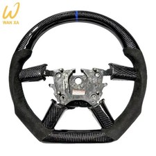 Alcantara Steering Wheel Black For Holdenpontiac Gto 2004-2006