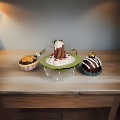 Set A Three Delicious Christmas Ornaments That ll Make Your Mouth Water