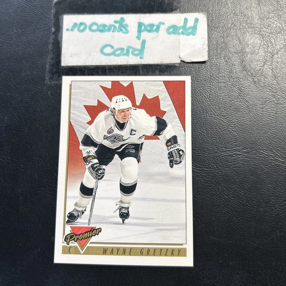 Cb51b #380 Wayne Gretzky Los Angeles Kings 1993/94 Topps Premier - Image 2 of 2