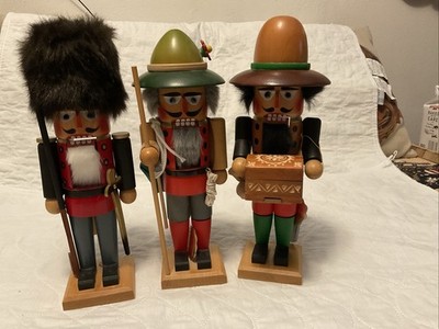 Steinbach Nutcracker Alpine Mountain Climber Hiker Vintage Christmas  15'' w/ tag