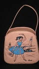 Vintage Pink Ponytail Manufactured  Barbie Doll Handbag / Purse / Carrying Case