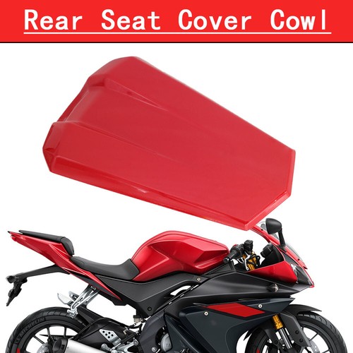 Rear Seat Cover Cowl Pillion Motor New ABS Plastic Fit For Yamaha YZF R125 2016 - Zdjęcie 6 z 12