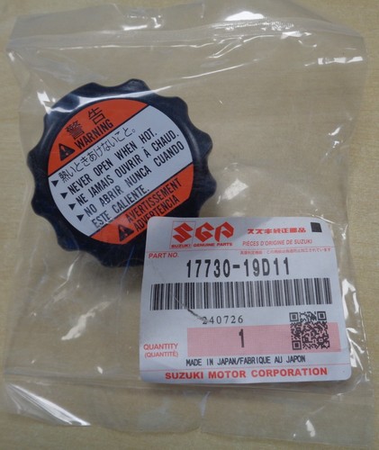 17730-19D11 Genuine Suzuki Radiator Cap RG400 RG500 SV650 DR-Z400S - Picture 1 of 4