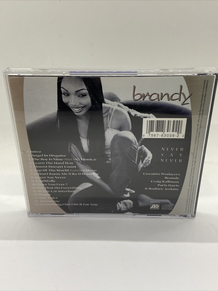 【再生確認済】Brandy ブランディ/Never Say Never【NM】 Never Say Never by Brandy - Amazon.com Music