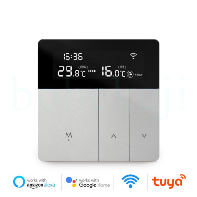 WiFi Smart Thermostat Temperature Controller Tuya Remote Control Work with Alexa