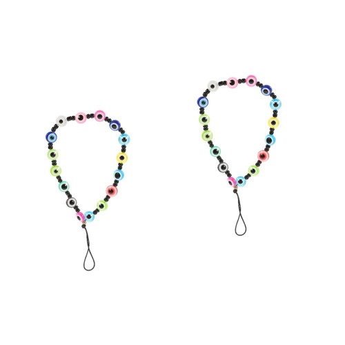 2 Pieces Handy Kette Fräulein Telefon Lanyards Telefonzubehör Charme - Zdjęcie 10 z 12