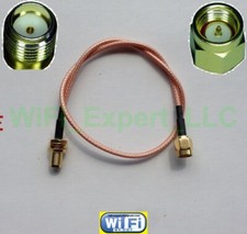 12 INCH SMA Male to SMA Female Extension Cable RG316 High Quality LOW LOSS