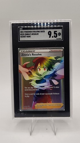 Zinnia's Resolve graded SGC 9.5 for sale on eBay