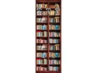 WOODEN LUPIA BOOKCASE WALL CLOTHES HANGER & CM. 46X125H MADE IN ITALY