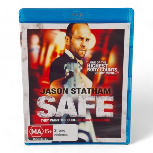 Safe - (Blu-ray, 2011) Region A,B,C Jason Statham