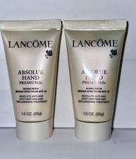 2 x Lancome Absolue Hand Premium Bx SPF15 Treatment 1.0oz Each New