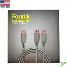 Anderson Y Splitter Cable 12 AWG Solar Charging Panel Extension for Power C362