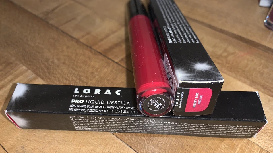 LOTE/6 DELINEADORES DE LABIOS LORAC ALTER EGO BRILLO, LÁPIZ LABIAL--DOMINATRIX, ROJO BAYAS—SE ENVÍA RÁPIDO Foto 3 de 4