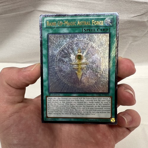 Yu-Gi-Oh! Rank-Up-Magic Astral Force LVAL-EN059 (Ultimate Rare) 1st Edition - HP - Picture 2 of 11
