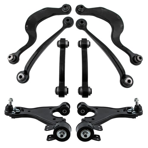 Front LowerRear Upper Control Arms Compatible For GMC Acadia Traverse Enclave Outlook