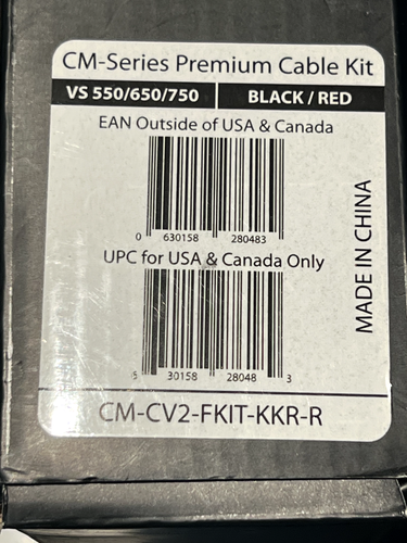 Cablemod Computer Wiring Set Upgrade Black/Red CM-CV2-FKIT-KKR-R - Afbeelding 4 van 4
